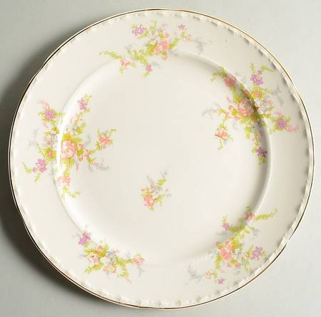 Crooksville Pottery Spring Blossom Dinner Plate